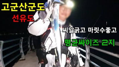 군산 고군산군도 선유도 풀치낚시 포인트 서해안 갈치낚시 포인트 채비법 조황정보